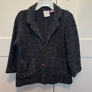 Zara knit blazer jacket. 3-4
